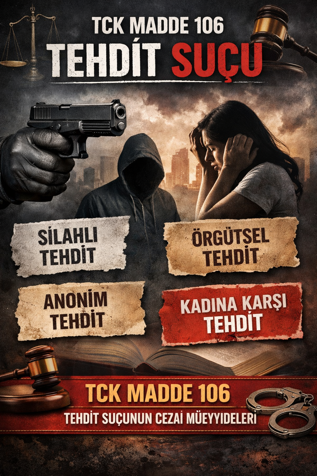 TCK MAD.106 TEHDİT SUÇU