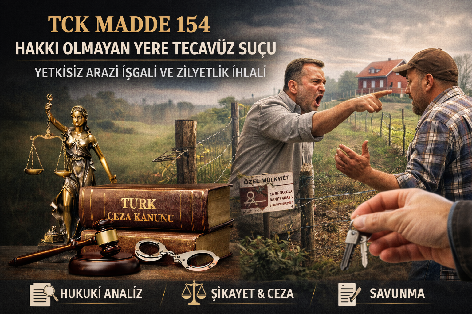 Hakkı Olmayan Yere Tecavüz Suçu