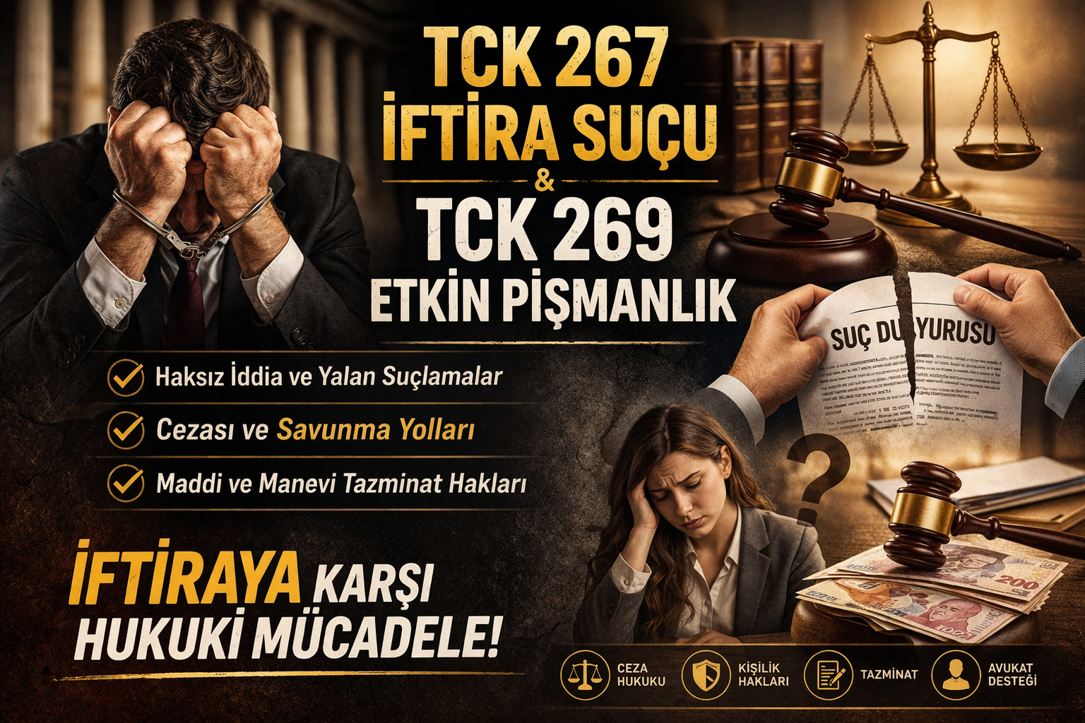 TCK Madde 267 – İftira Suçu